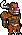 Minotaur icon/pixelart