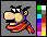 Mario Cart DS avatart icon/pixelart