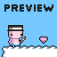 Pink Dude MockUp icon/pixelart