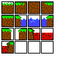 Platformer Mockup icon/pixelart