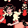 a murder of crows icon/pixelart