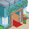 Grand caf The Bollard icon/pixelart