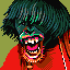 Monkey Guitarist icon/pixelart