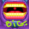 Big Purple Monsta icon/pixelart