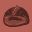 Monster ball rainbow icon/pixelart