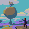 Monument icon/pixelart