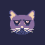 Tired Cat icon/pixelart