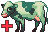 Cow sprites for Oh, Deer! icon/pixelart