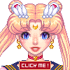 Bishoujo Senshi: Eternal S.Moon icon/pixelart