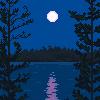 Moon Lake icon/pixelart