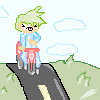 Motercross Guy icon/pixelart