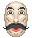 Moustache Man icon/pixelart