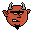 Iconhell Devil icon/pixelart