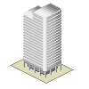 Skyscraper icon/pixelart