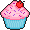 Cupcake icon/pixelart