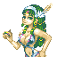 Mulbruk In Skimpy Suit + Burger icon/pixelart