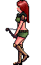 Agatha walking icon/pixelart