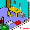 Electronics hobby room icon/pixelart