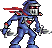 Small ninja-dude icon/pixelart