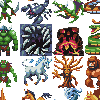 More nethack tiles icon/pixelart