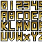 New Font icon/pixelart