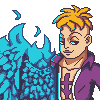 Marco from one Piece icon/pixelart