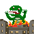 godzilla icon/pixelart
