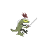 frog-man icon/pixelart