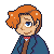 Newt Scamander icon/pixelart