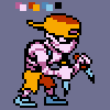 Neo-Geo Pocket style_Mack icon/pixelart