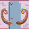 Das Ist Nicht Herr Ruthner Mit Einem Schnurrbart icon/pixelart