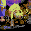 Night Walk icon/pixelart