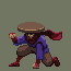 Ninja Idle animation icon/pixelart