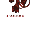 No chance icon/pixelart