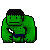 NPC Hulk icon/pixelart
