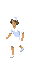 Nurse sprite walk icon/pixelart
