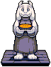 Toriel from Undertale. icon/pixelart