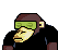 new-future-monkey. icon/pixelart