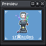 Aseprite statue icon/pixelart