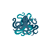 Water Octo #pixeltattoo icon/pixelart