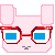 Rabbit icon/pixelart