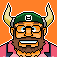 ox king icon/pixelart