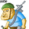 Old Soldier icon/pixelart
