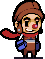 Open Pixel Platformer Male Hero icon/pixelart