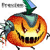 Orange Calamity icon/pixelart