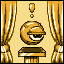 Gold Avatar icon/pixelart