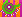 Organika skateboards shape icon/pixelart
