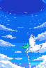 The sky icon/pixelart