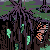Pupae and Butterflies - After Earth Challenge icon/pixelart