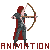 Bow shoot animation icon/pixelart